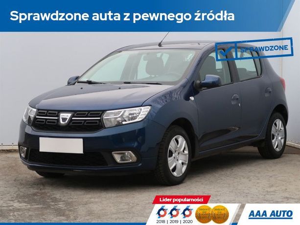 Dacia Sandero 1.0 SCe, Salon Polska, 1. Właściciel, Serwis ASO, Navi, Klima,