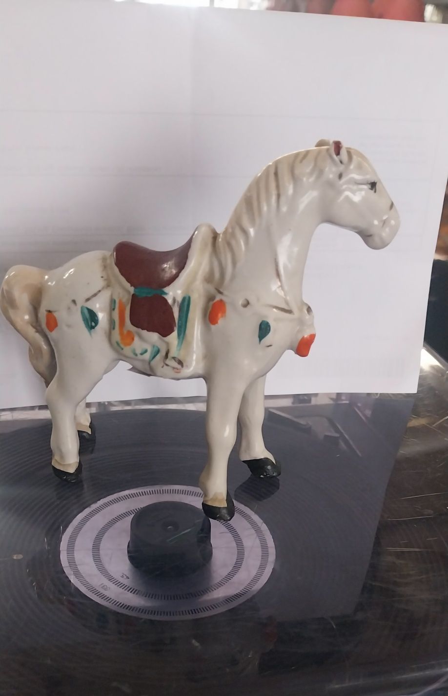 2 cavalos em porcelana. Lindos