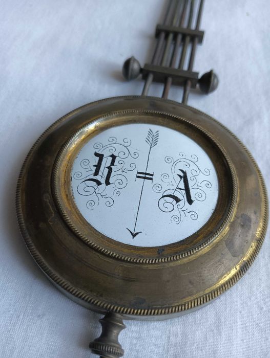 Stare wahadło rusztowe do zegara