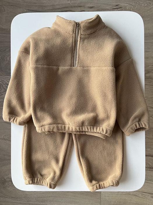 Теплий дитячий флісовий костюм 104, 110