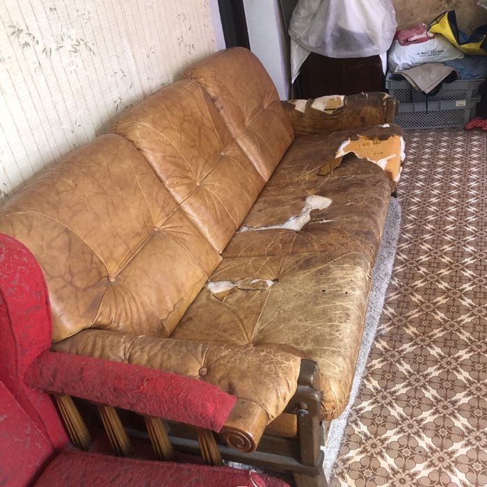 Диван дуб дерево німеччина вінтаж