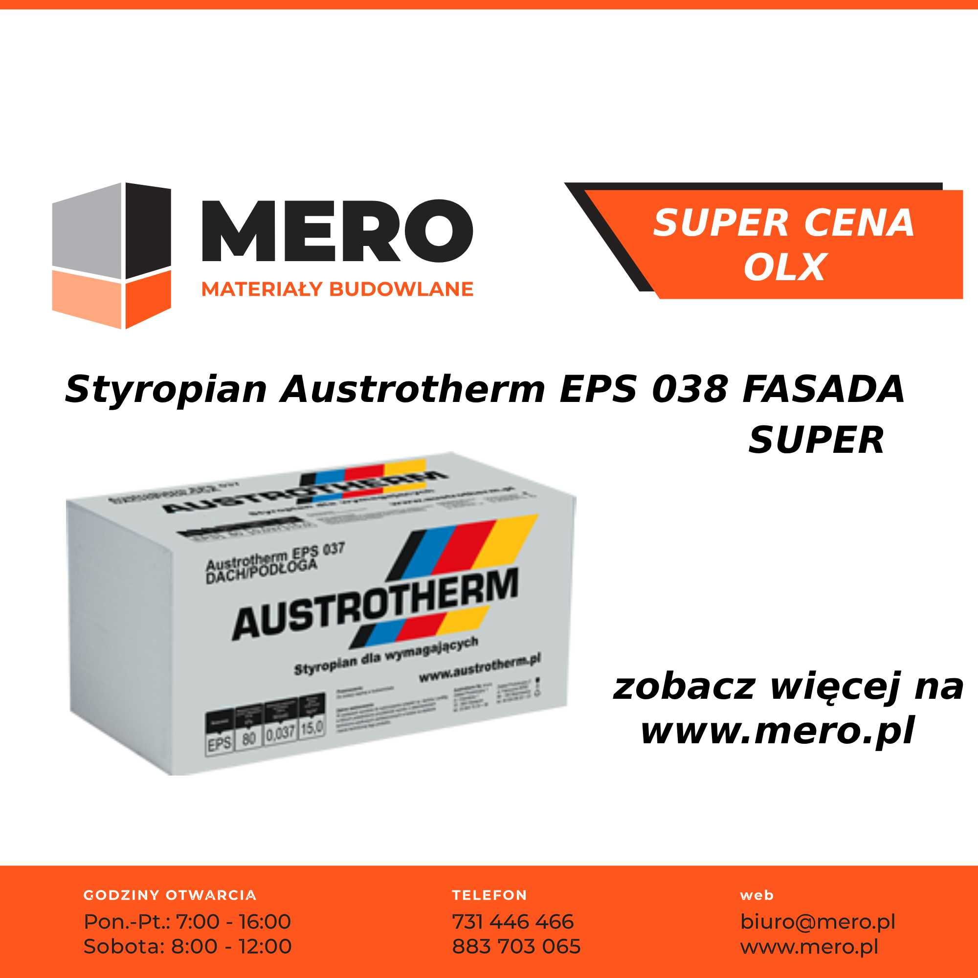 Styropian Austrotherm EPS 038 FASADA Super mero.pl