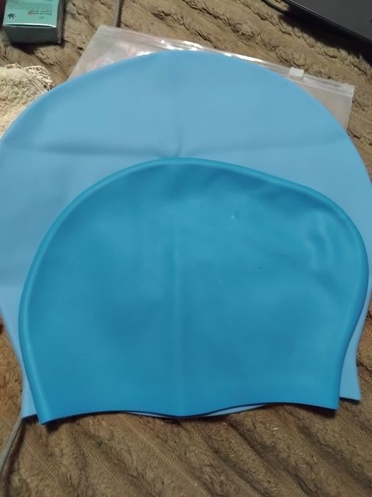 шапочка для басейну силіконова шапка до плавання універсальна велика
