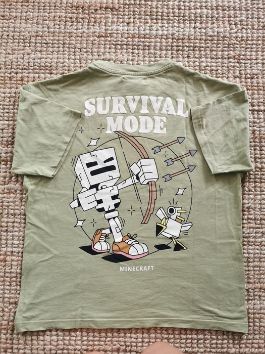 T-shirt koszulka chłopięca Zara Minecraft