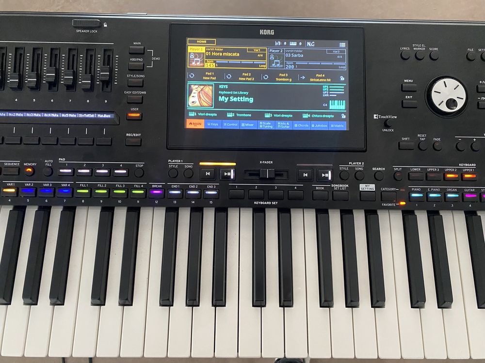 Korg pa5x international!