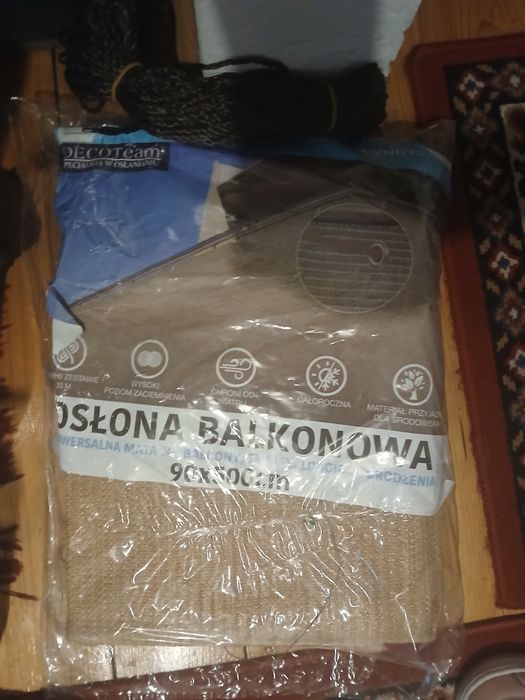 osłona balkonowa nowa