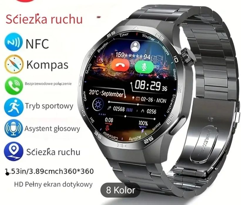 Zegarek meski smartwatch