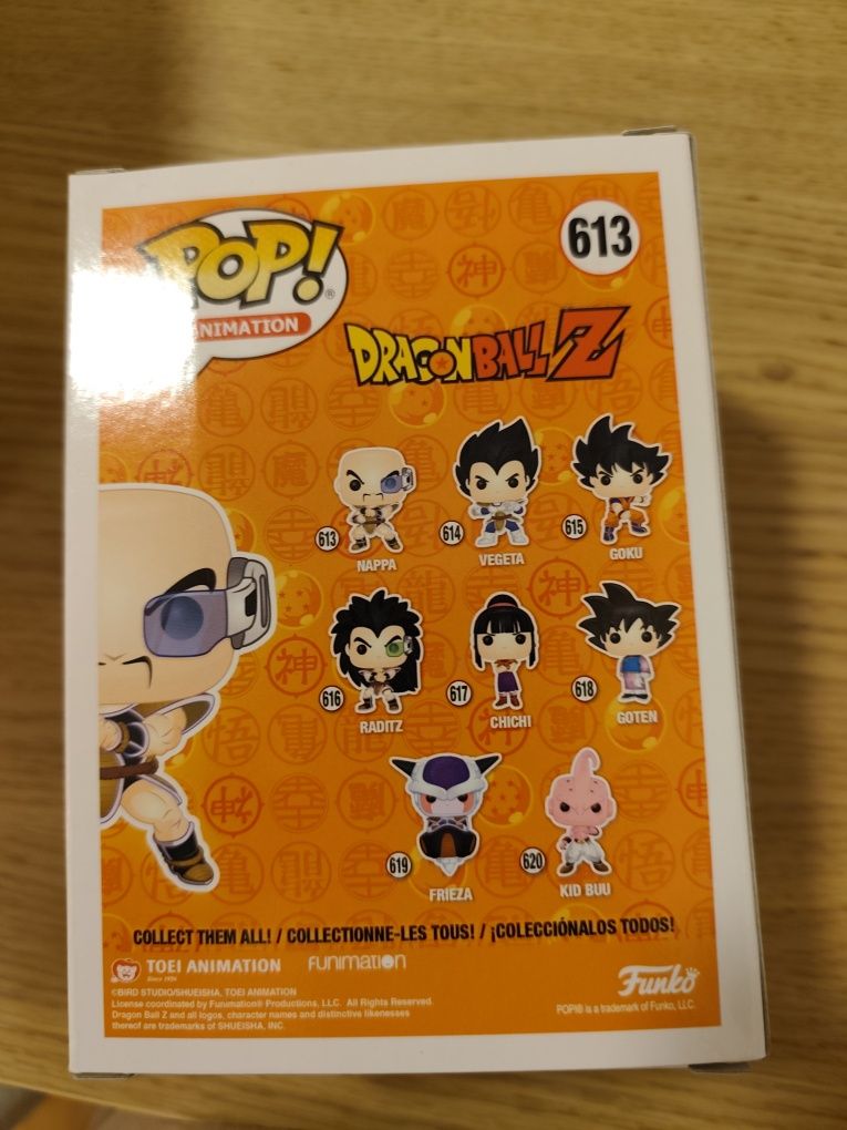 Funko Pop Dragon Ball Z Nappa 613