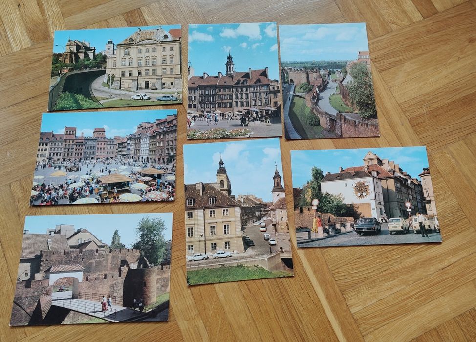 Kartki pocztowe stare Warszawa