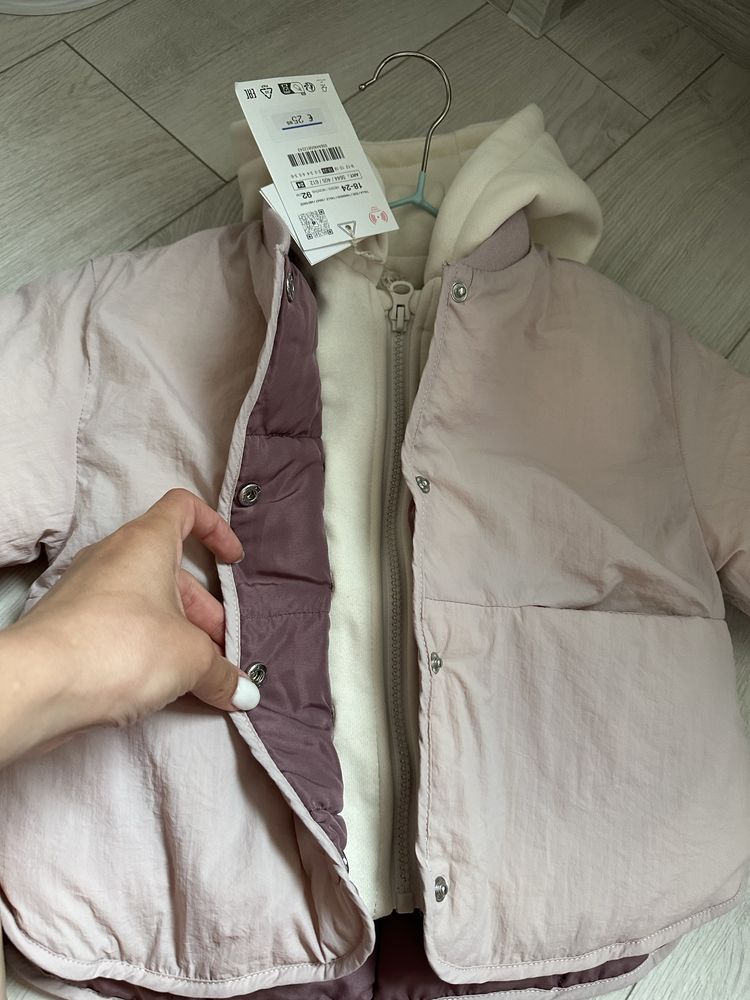 Куртка Zara 18-24, 92 см весна( осінь)