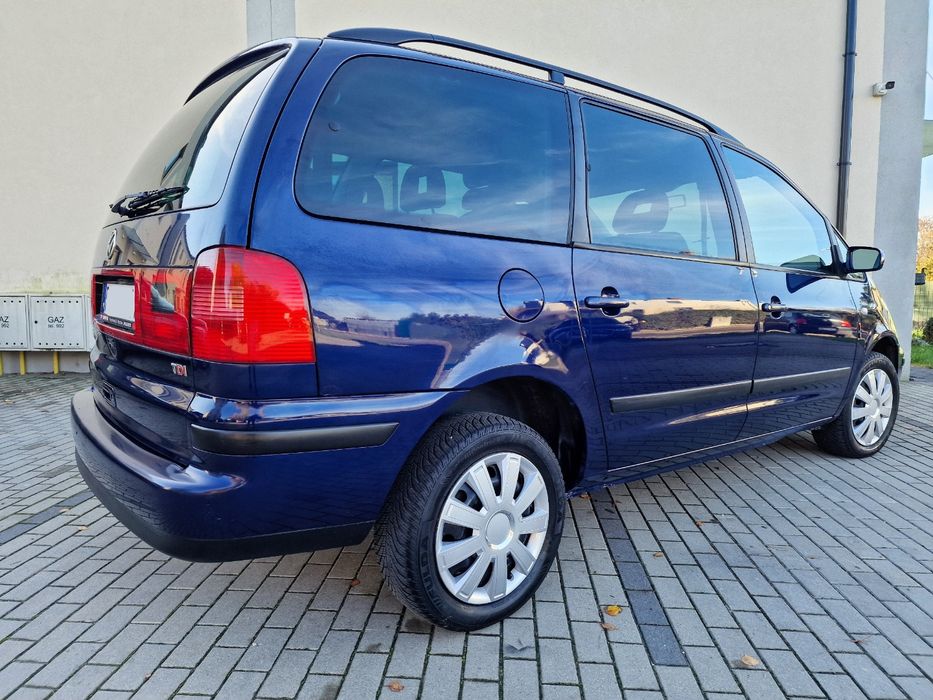 VW SHARAN 1.9TDI 115KM 7-Osobowy, Bez Rdzy, OC i Przegląd na Rok,