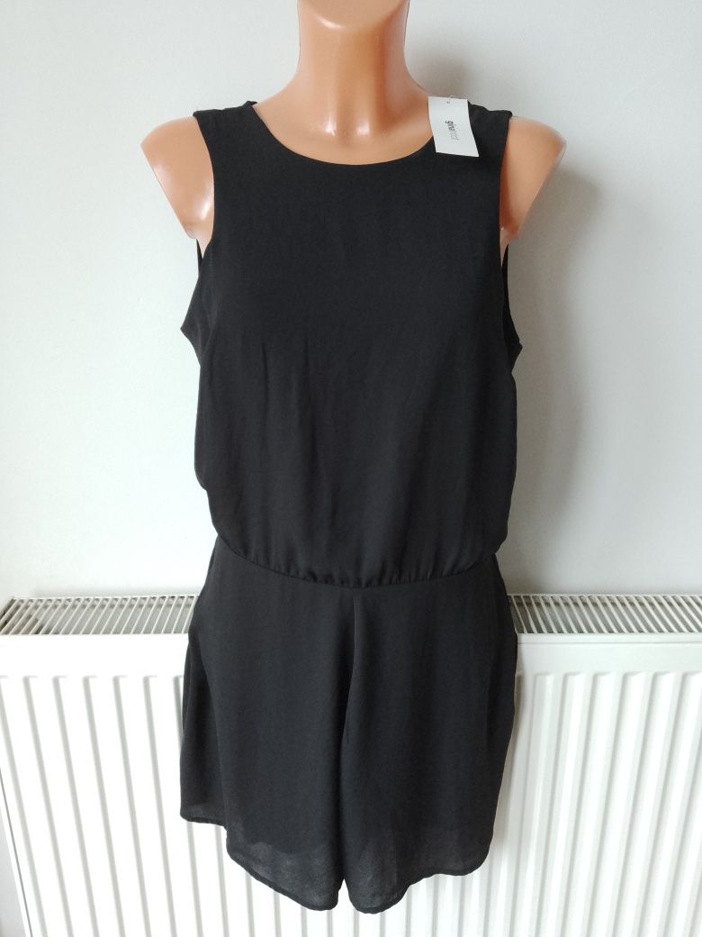 Czarny kombinezon Gina Tricot roz 38