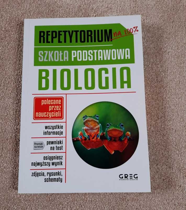 Repetytorium Biologia Szkoła Podstawowa Greg