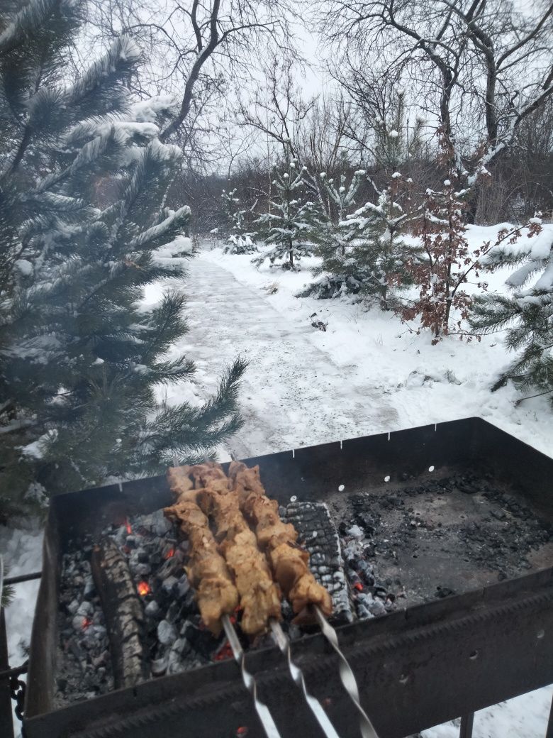 Баня на дровах та домашня кухня.