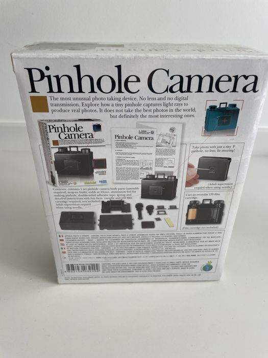 Pinhole Camera - novo . Embalagem selada