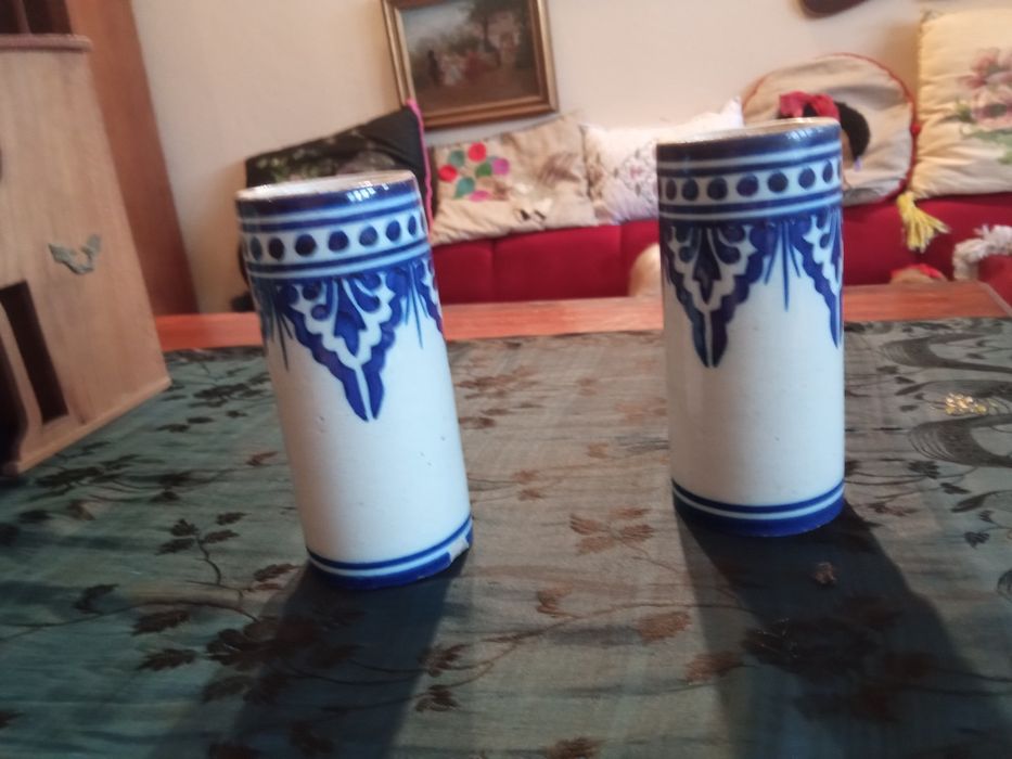 Lote de  Peças de Faiança antiga ( 7 peças )