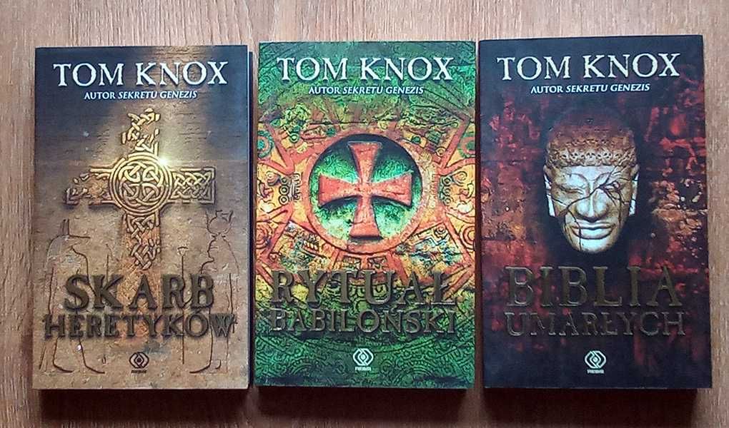 Tom KNOX Rytuał babiloński Biblia umarłych Skarb heretyków.