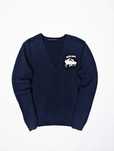 Polo Ralph Lauren granatowy sweter L logo