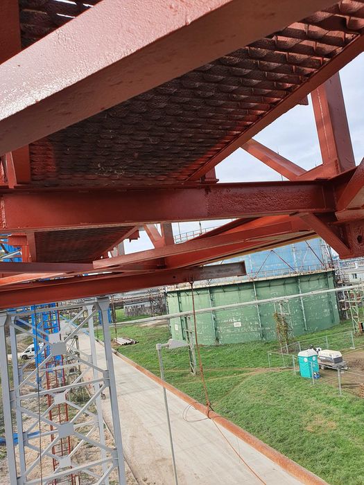 Malowanie przemysłowe , hale , dachy, konstrukcje , ściany