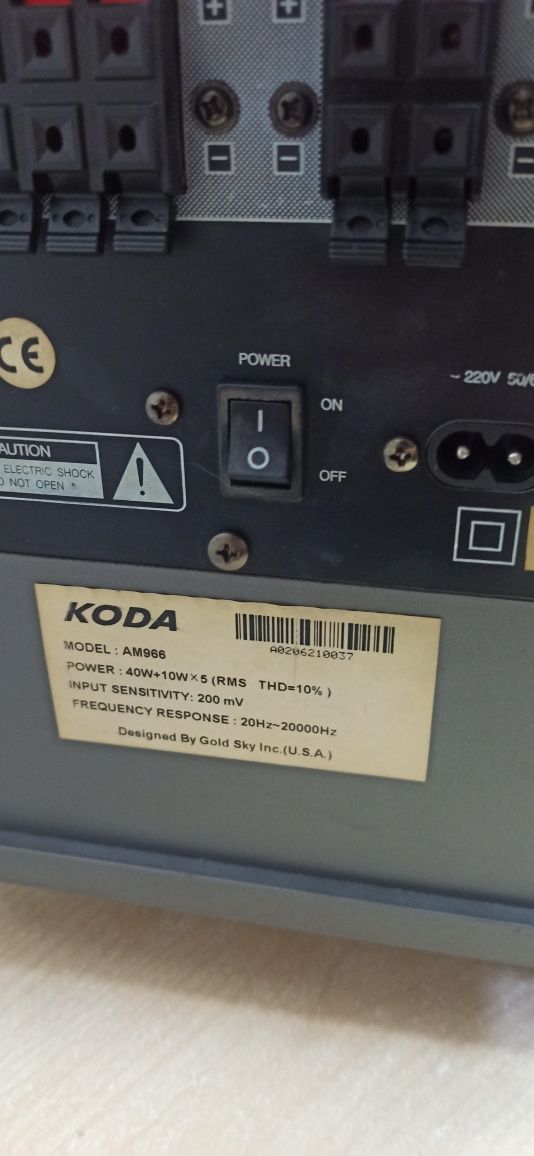 Zestaw kina domowego koda am 966