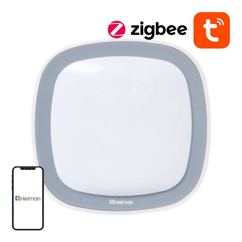 Czujnik Ruchu Zigbee Heiman Hs1Ms-E Tuya Smart Home Bezpieczeństwo