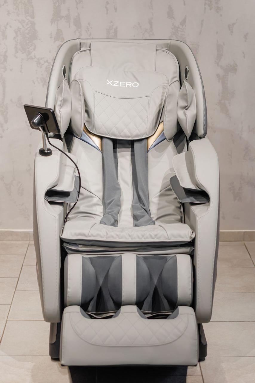 Масажне крісло XZERO Y14 SL Premium Gray Массажное кресло