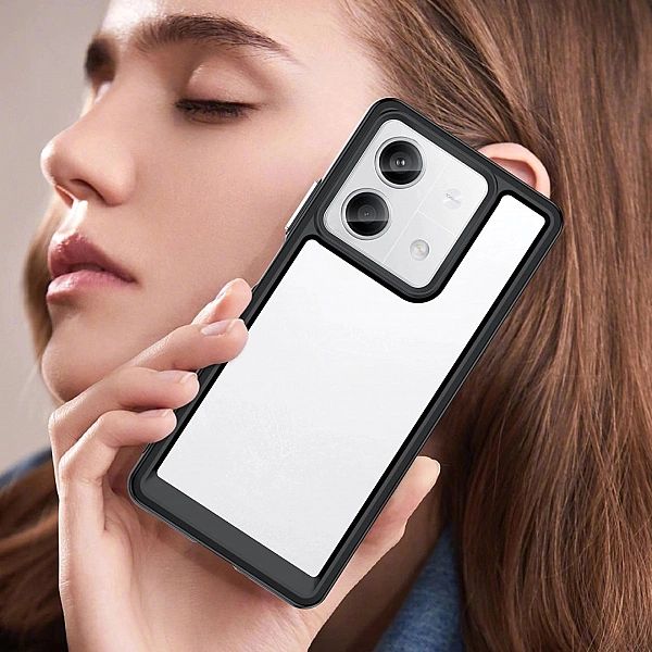 Etui Outer Space Case z żelową ramką do Xiaomi Redmi Note 13 Pro - cza