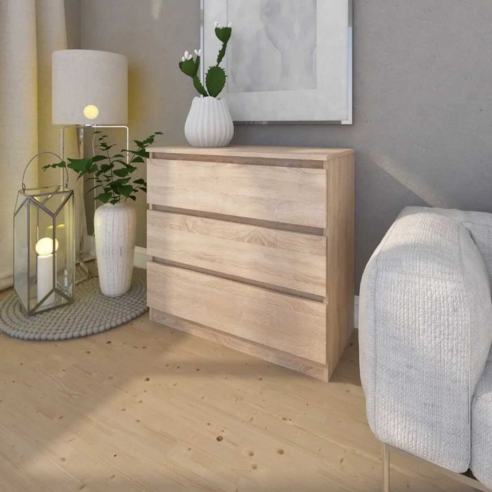 Комод з 3 шухлядами — спальня / гардероб / вітальня 80х40х77.4см