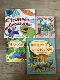 Zestaw dinozaury wielka księga wielkich dino peep inside