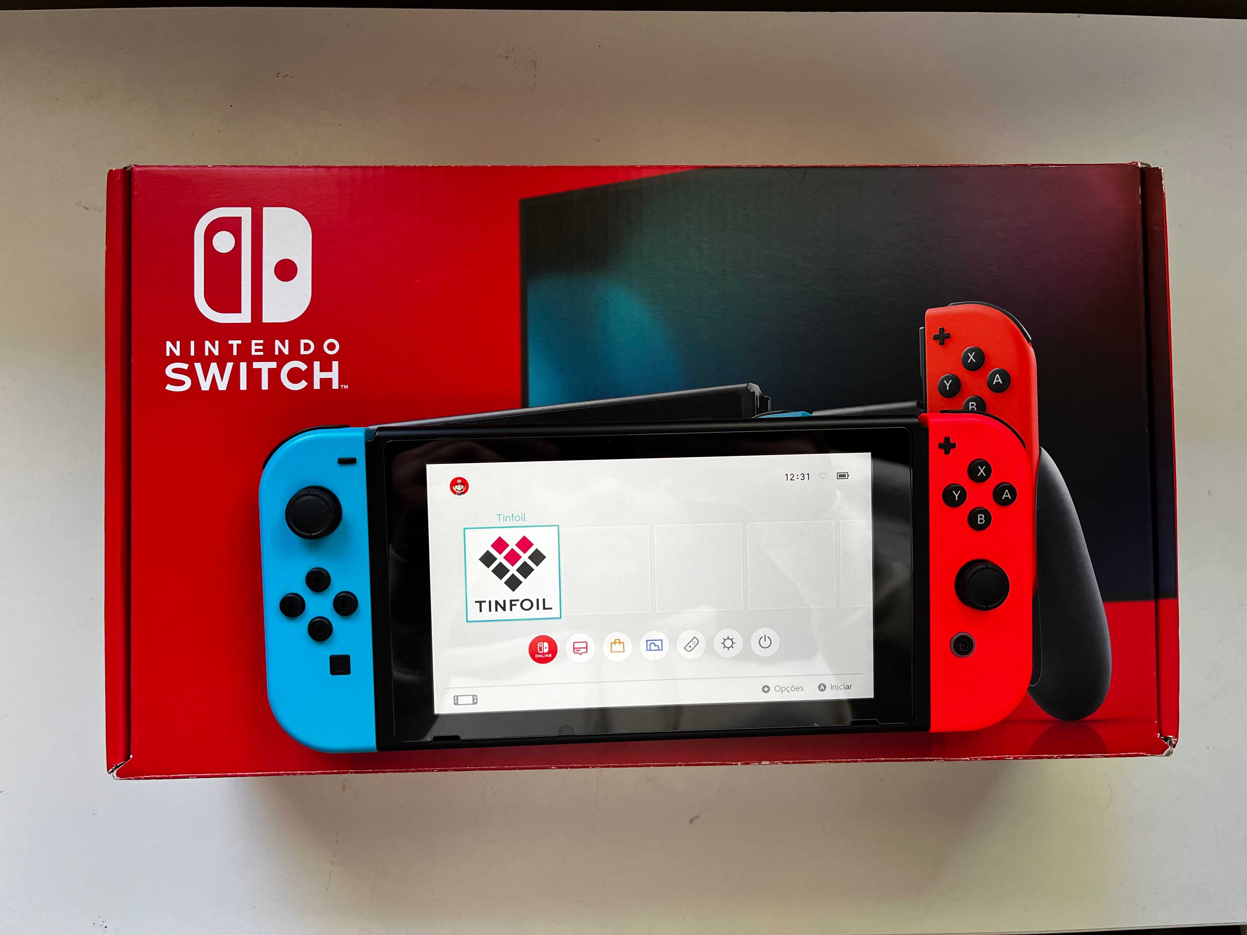Nintendo Switch V2 | DESBLOQUEADA | GRADE A+