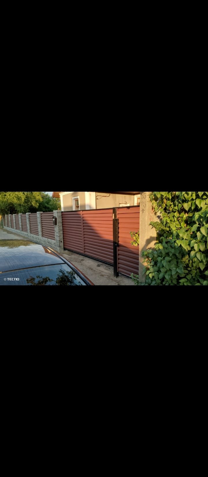 Ворота паркан забор ворота гармошка під ключ жалюзі ранчо Устилуг