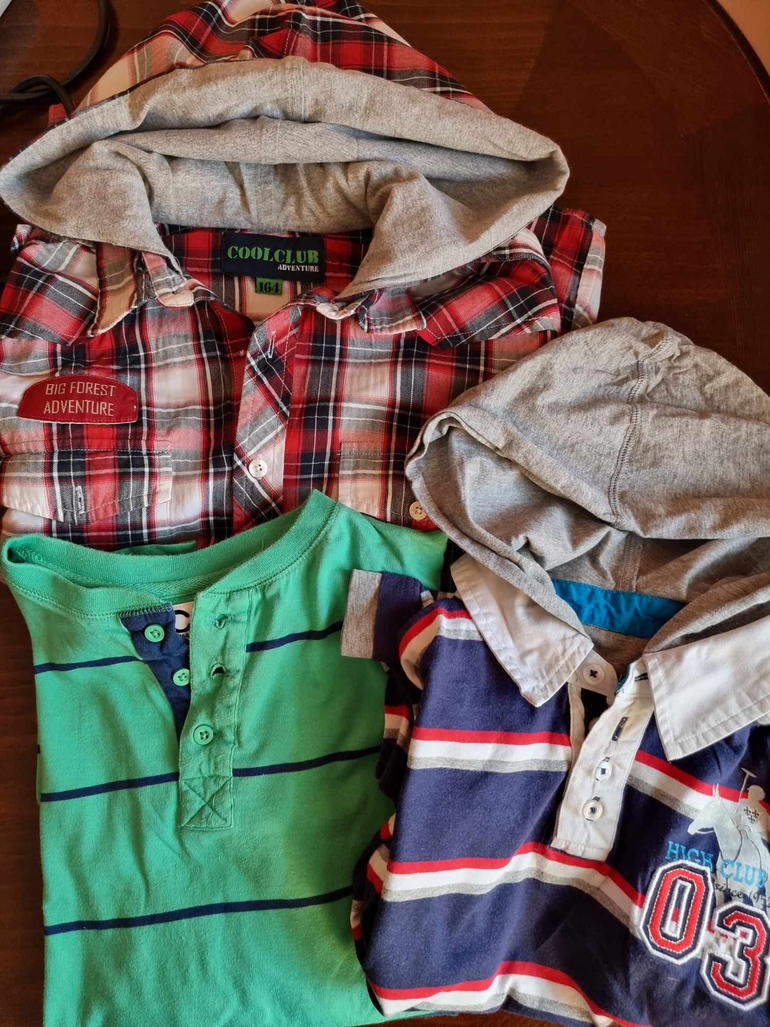 Koszule i bluza 164 paka