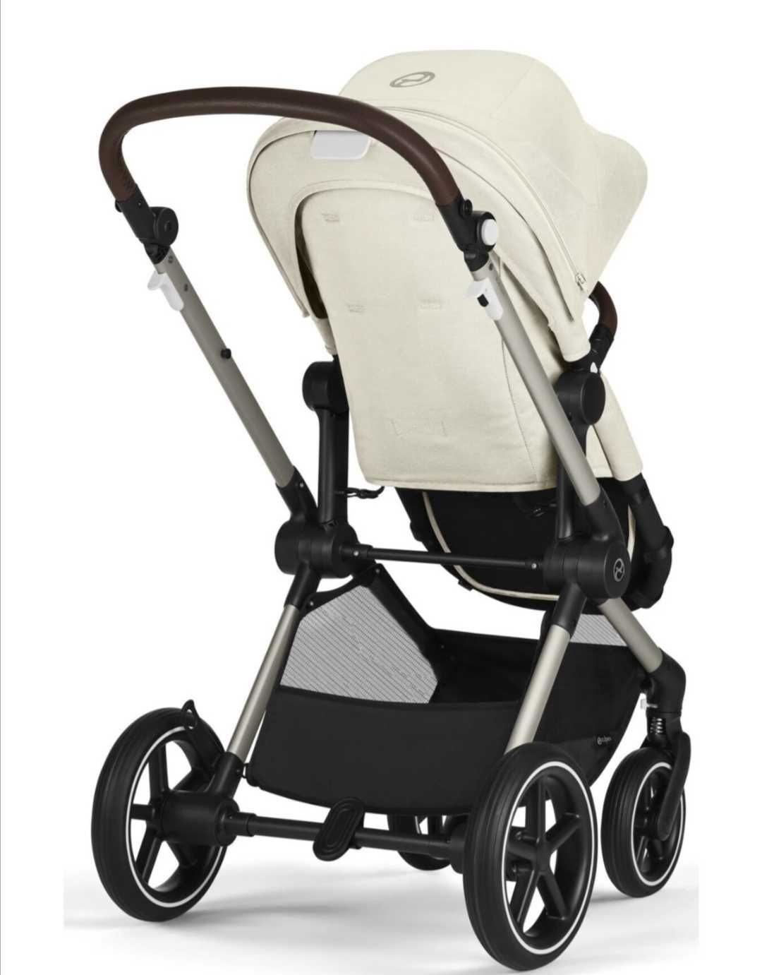 Stan idealny Cybex Eos Lux - wózek 2w1 z wymienną gondola spacerówka