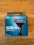 6x ostrza, wkłady, nożyki do maszynek GILLETTE MACH3