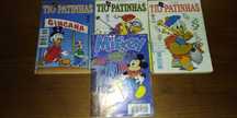4 livros Disney, Tio Patinhas e Mickey