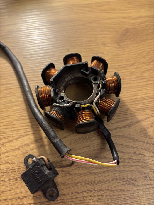 Катушка генератора, lets, inch up, sepia, adress, suzuki