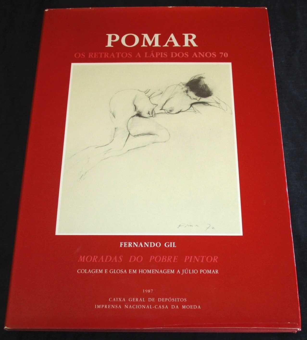 Livro Pomar Os Retratos a Lápis dos anos 70 Edição Especial