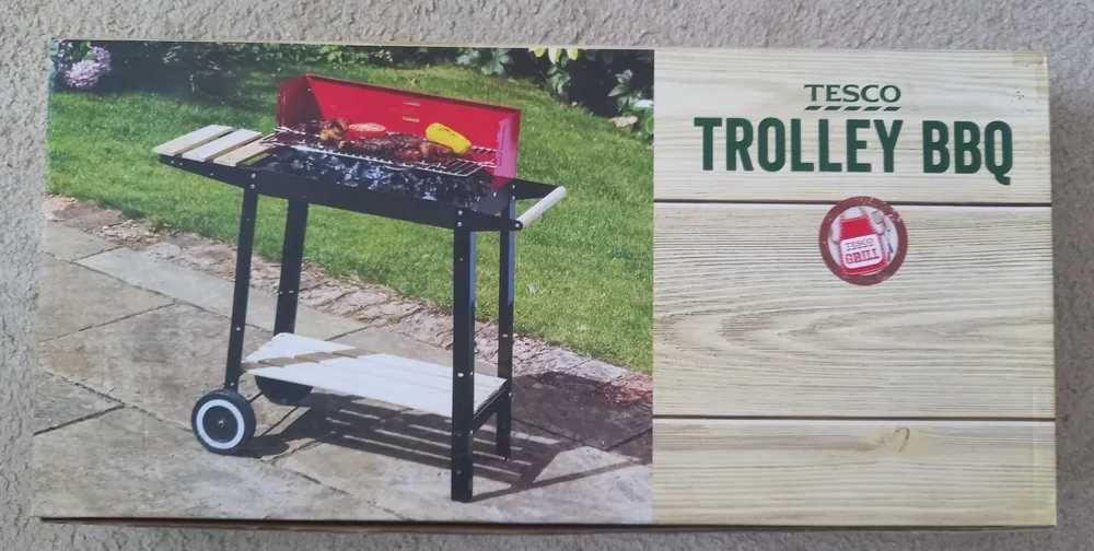 Grill - TROLLEY BBQ - węglowy, na kółkach