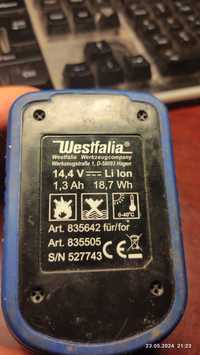Аккумулятор westfalia 14.4v