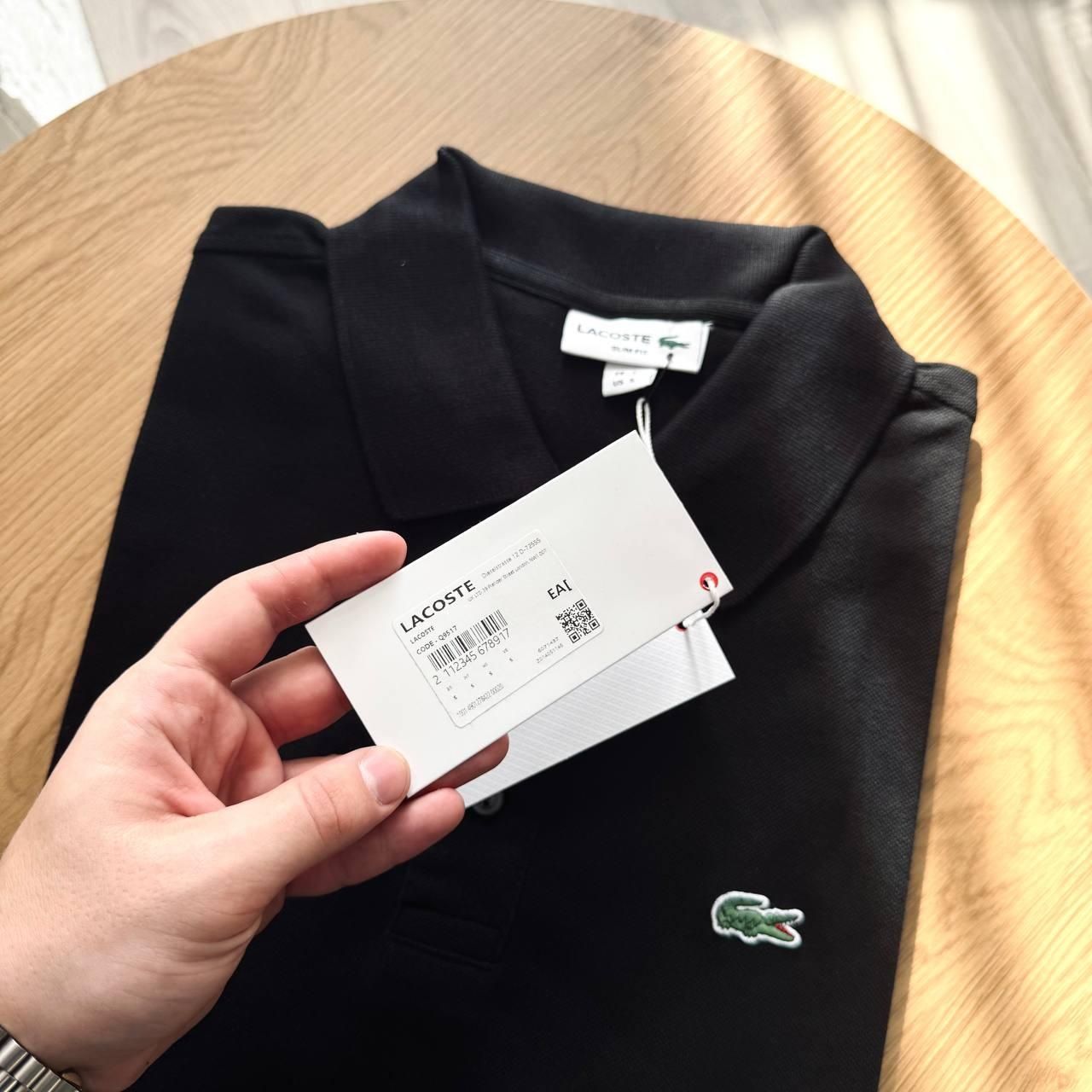 Поло Lacoste люкс! | Поло лакоста | лакост | чорне, бежеве.