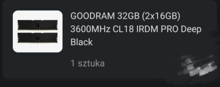 Sprzedam Ram 2x16GB  DDR4
