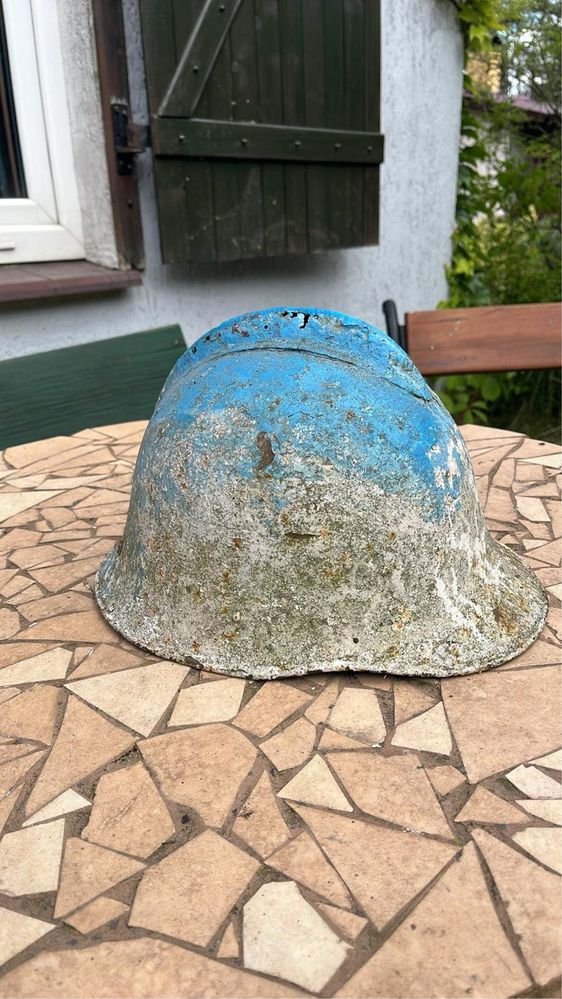 Stary helm strazacki