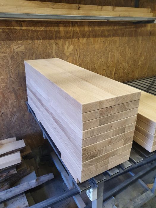 Dębowe blaty, stopnie, klejonki na wymiar