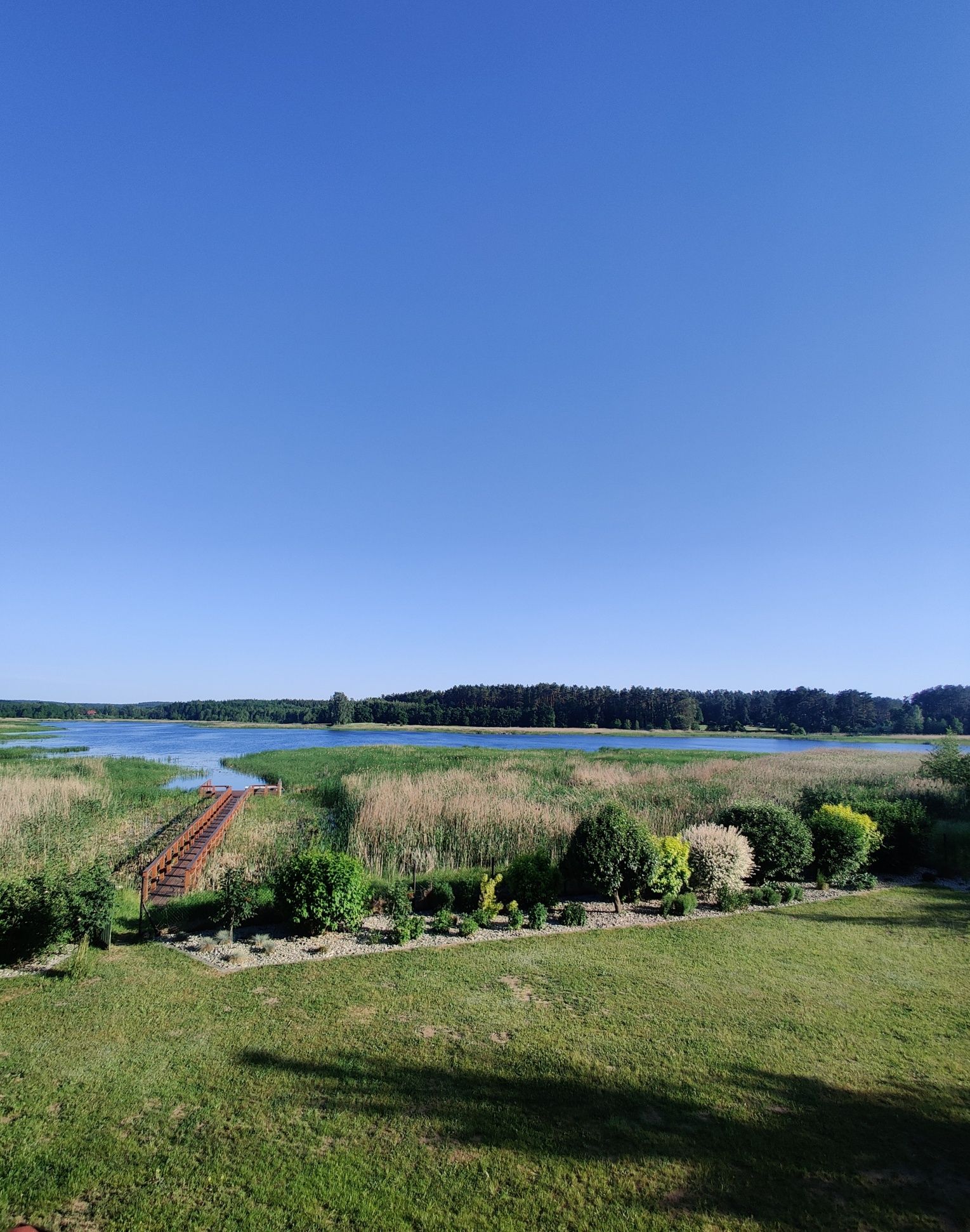 Domek z własnym pomostem - mazury.