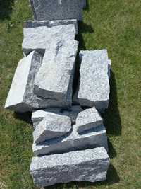 Kostka granit, Muraki granitowe, na skalniak, palisada