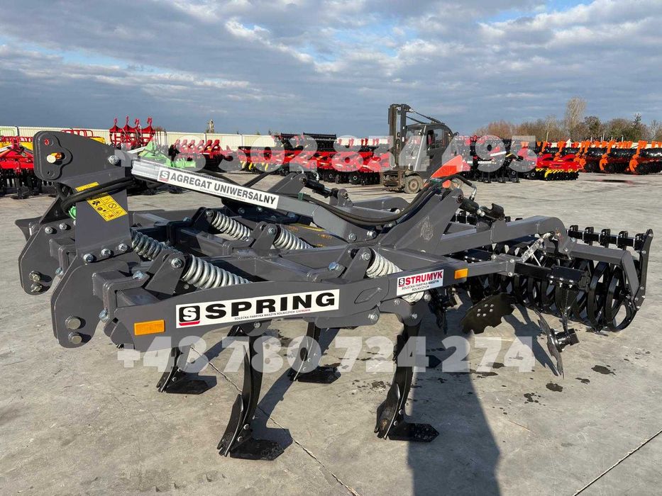 Bezorkowy/STRUMYK SPRING AGREGAT podorywkowo-orkowy/2m/ 2,4m/3m/gruber