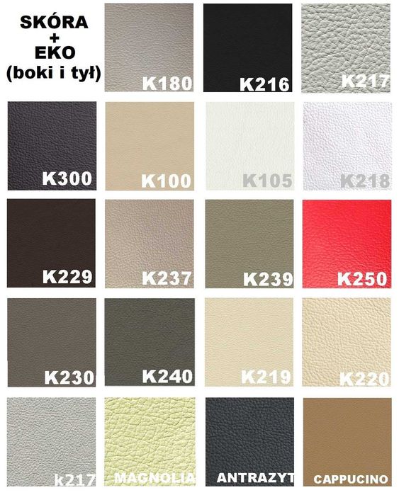 Zestaw Tania II Sofa 3os. i dwa fotele ! Kolory SKÓRA, relaks