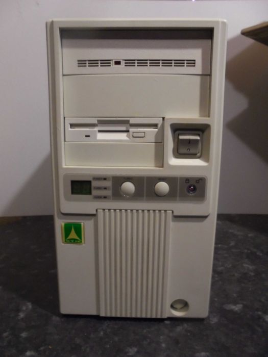 Computador retro 286 + Impressora de agulhas AEG