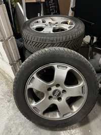 Opony wielosezonowe z felgami 5x112 205/55R16