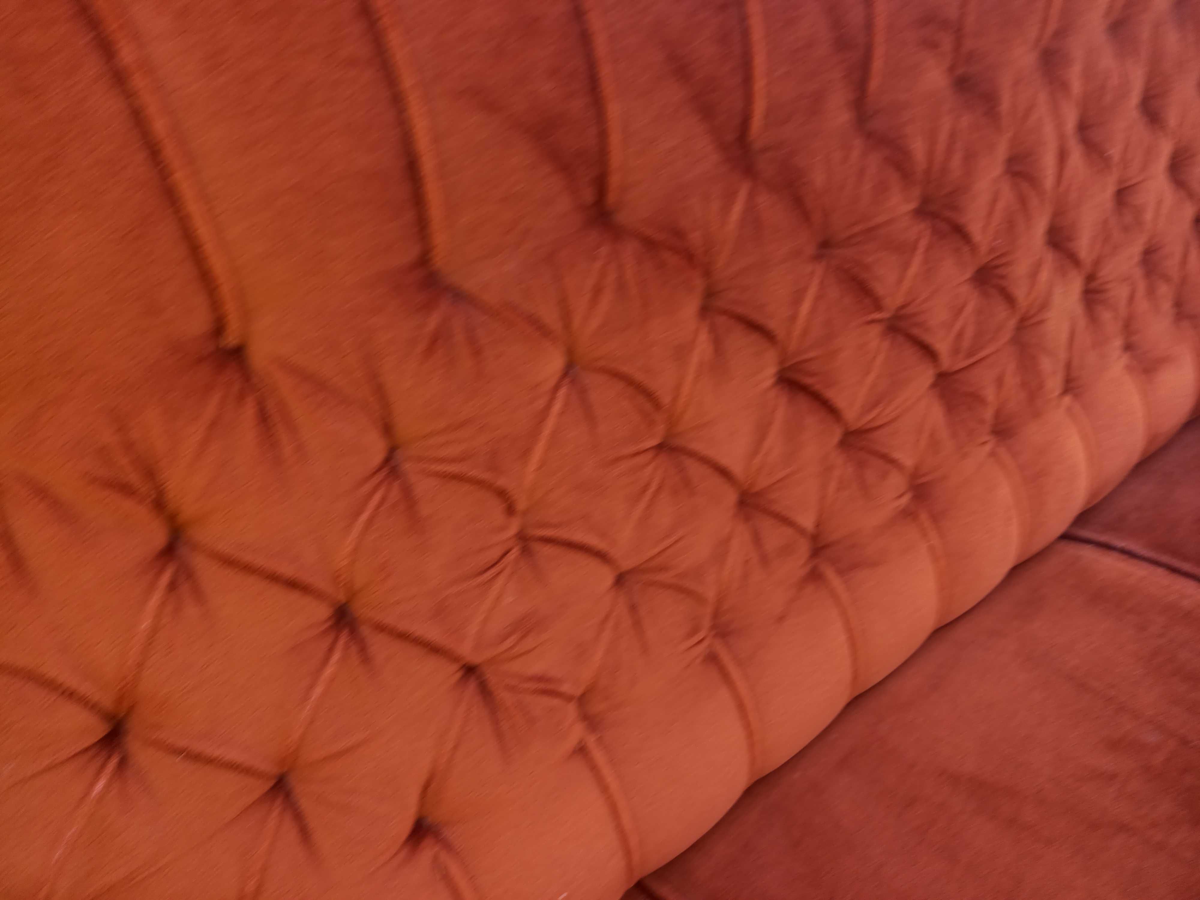 Sofa rozkładana vintage styl